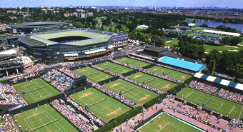 Wimbledon Tennis courts